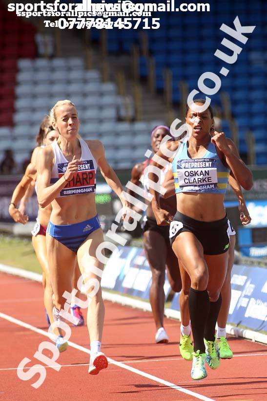 Womens 800 metres, British World Championship Team Trials, Alexander Stadium, Birmingham
